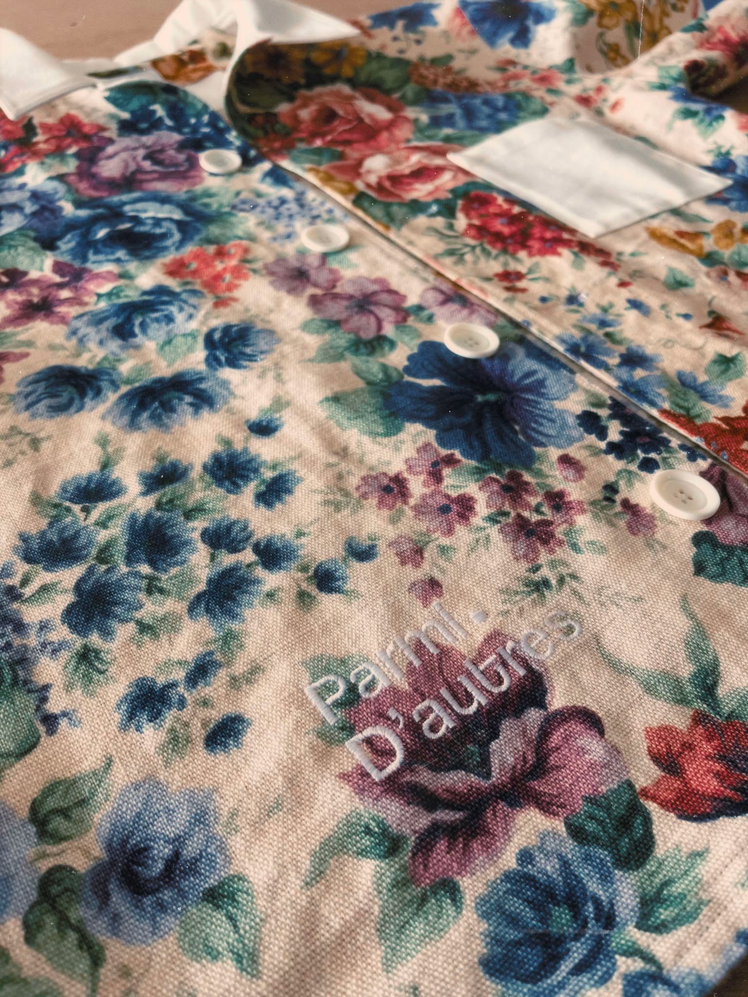 Chemisette upcyclée - Polychrome