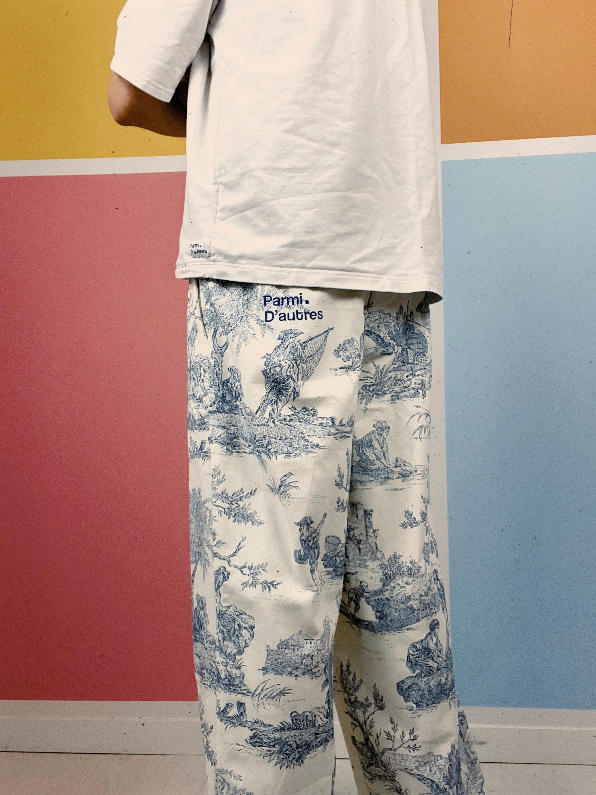 Pantalon upcyclé - La toile