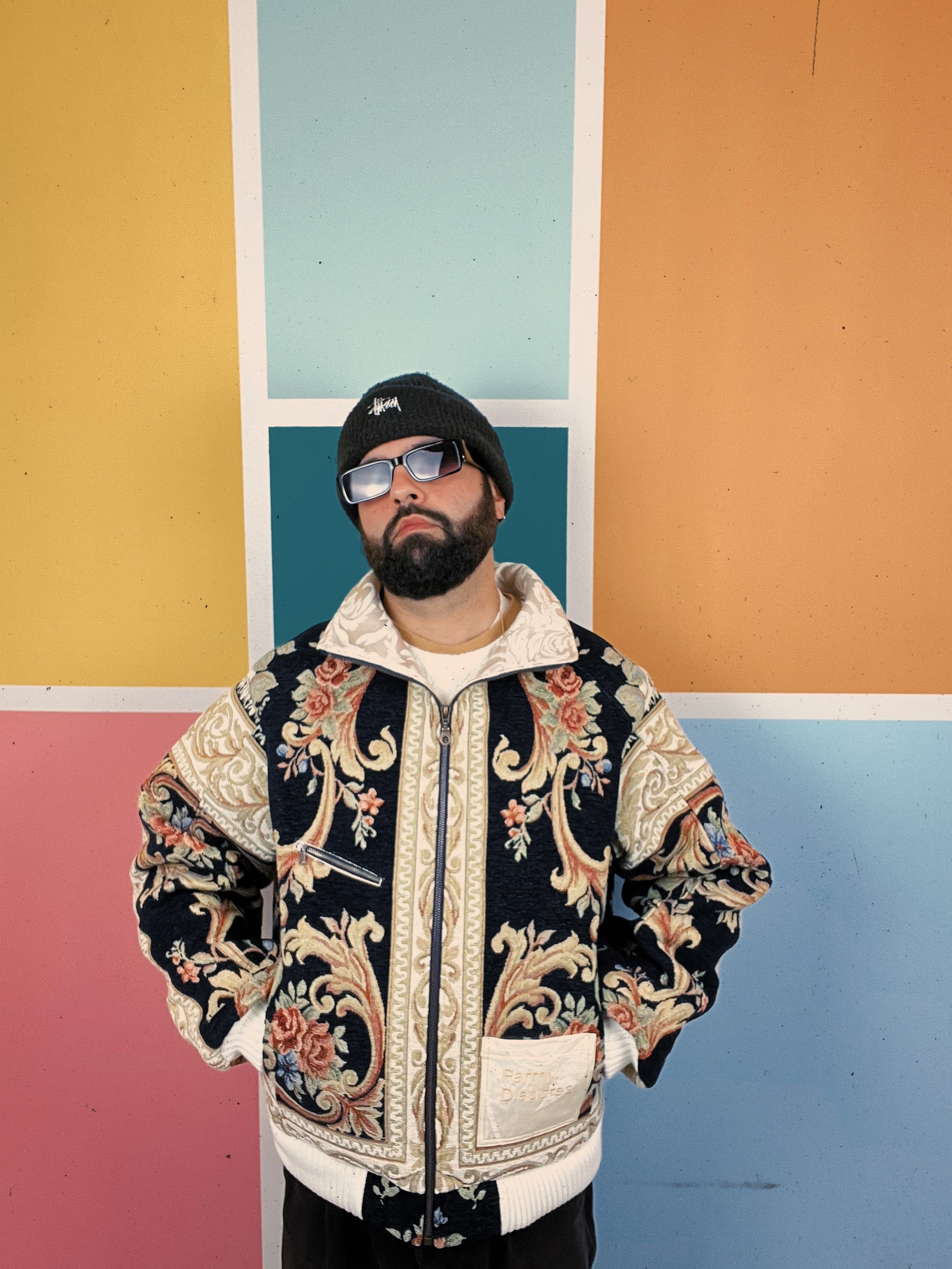 Bomber Upcyclé - Nébuleux