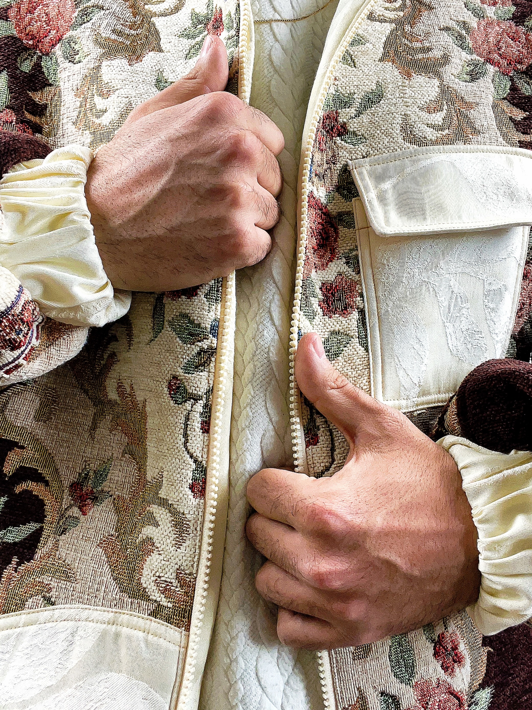 Bomber Upcyclé - Châtaigne 