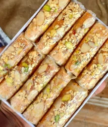 Dry fruit Bellam Putharekulu (Kaju, Pista, Badam & Ghee)