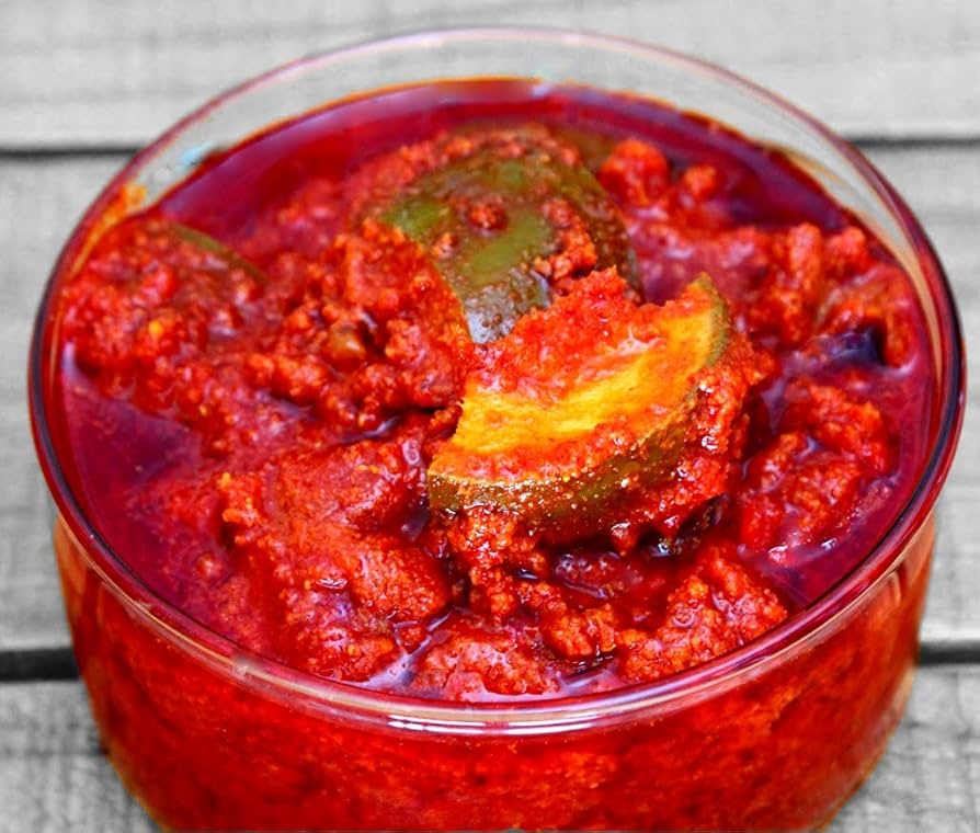Andhra Avakaya / Raw Mango Pickle