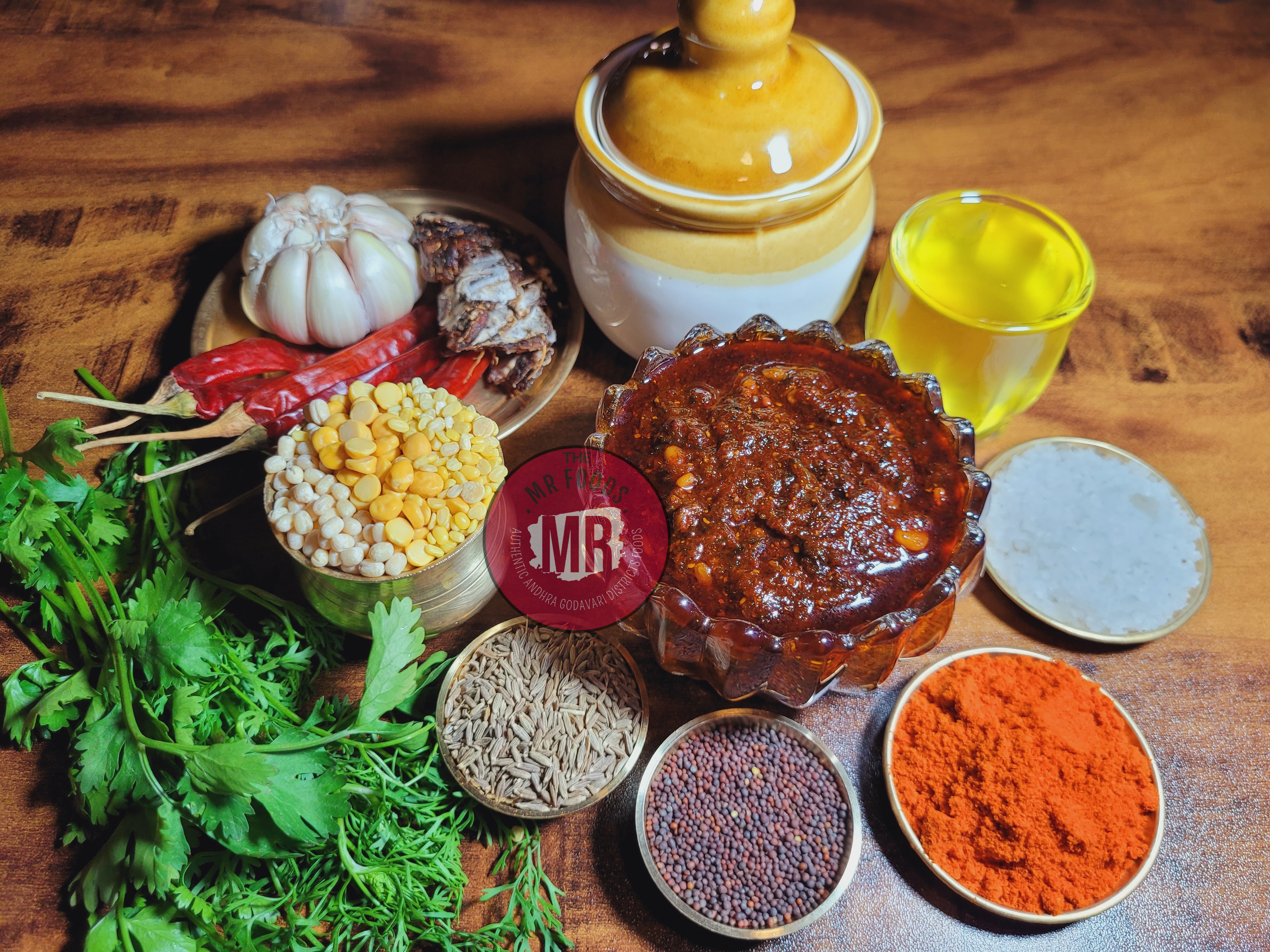 Kottimeera / Coriander Leaves Pickle