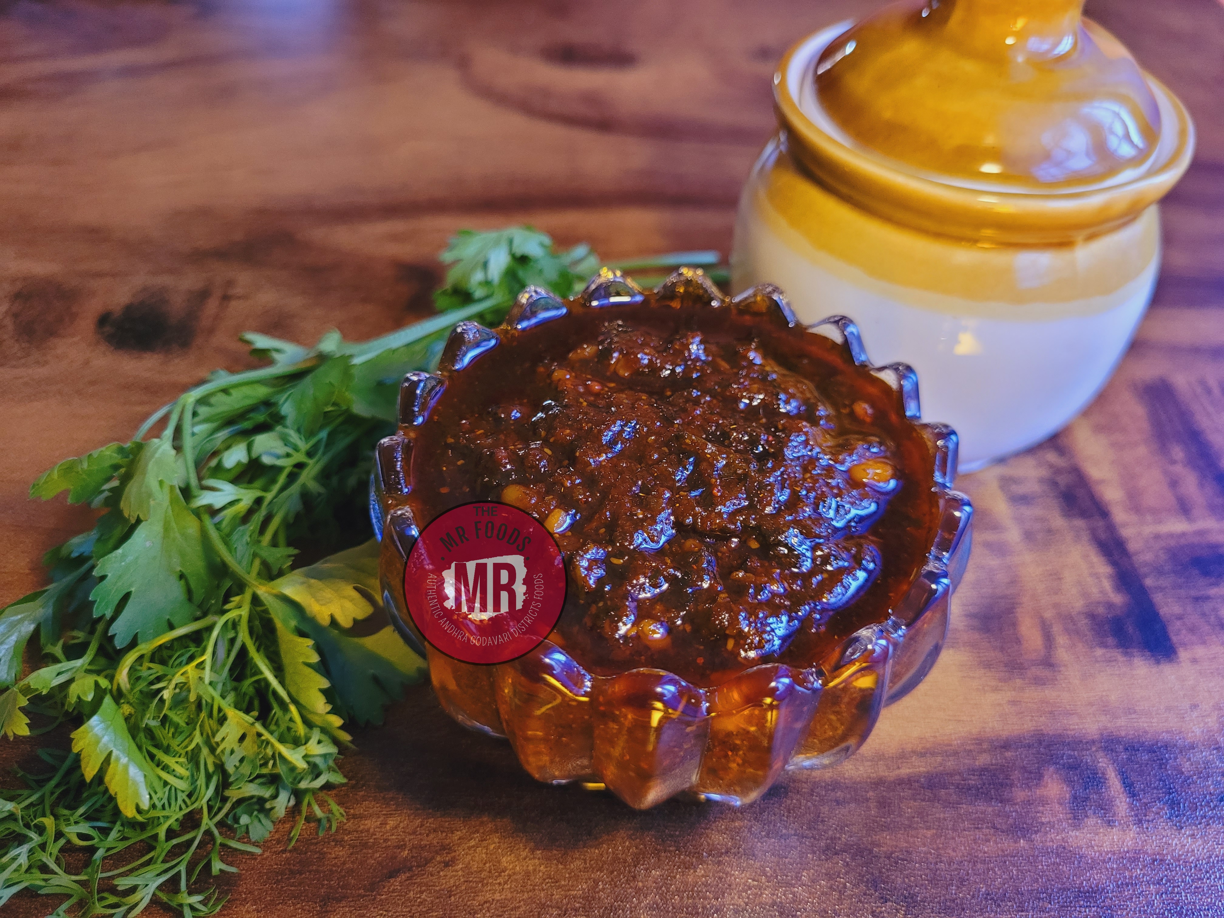 Kottimeera / Coriander Leaves Pickle