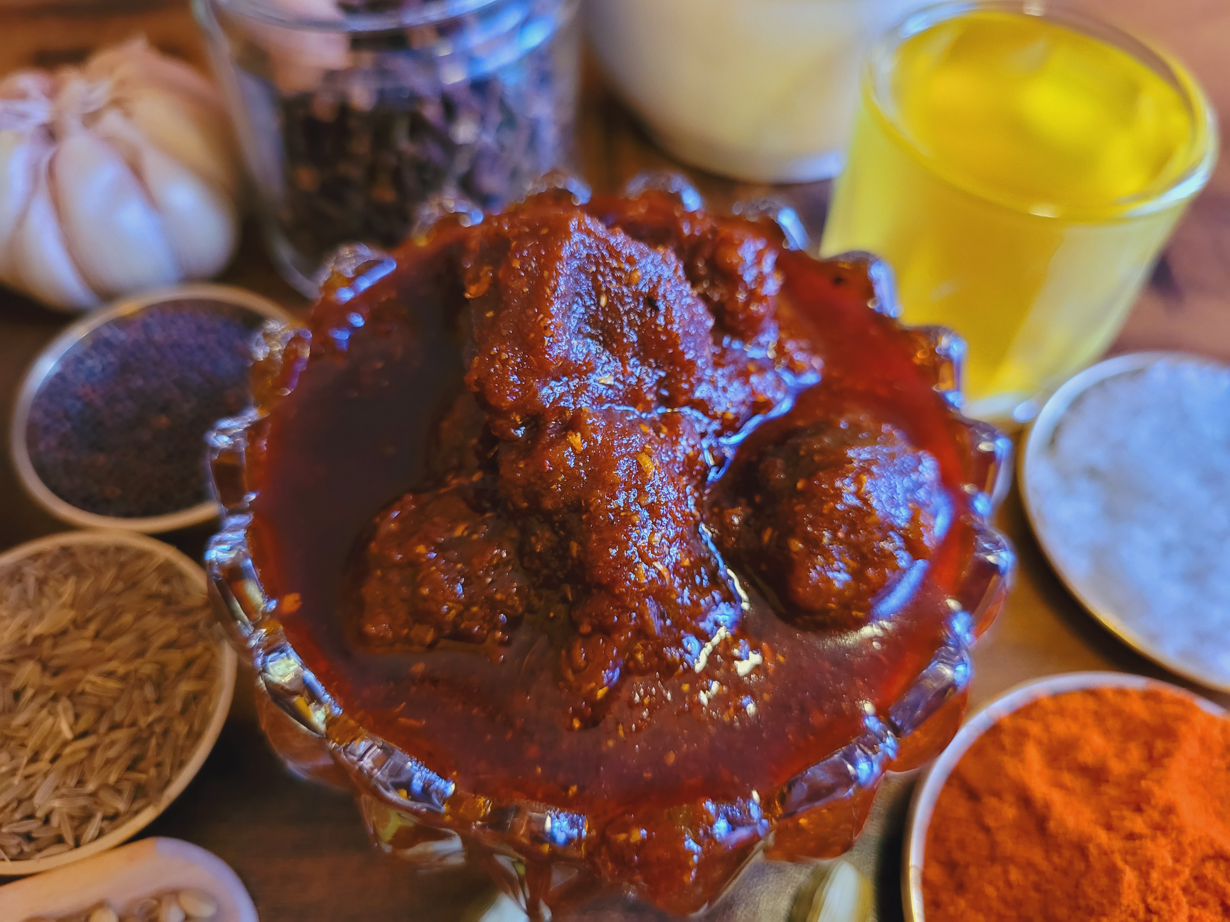 Chicken Gongura Pickle (Boneless)