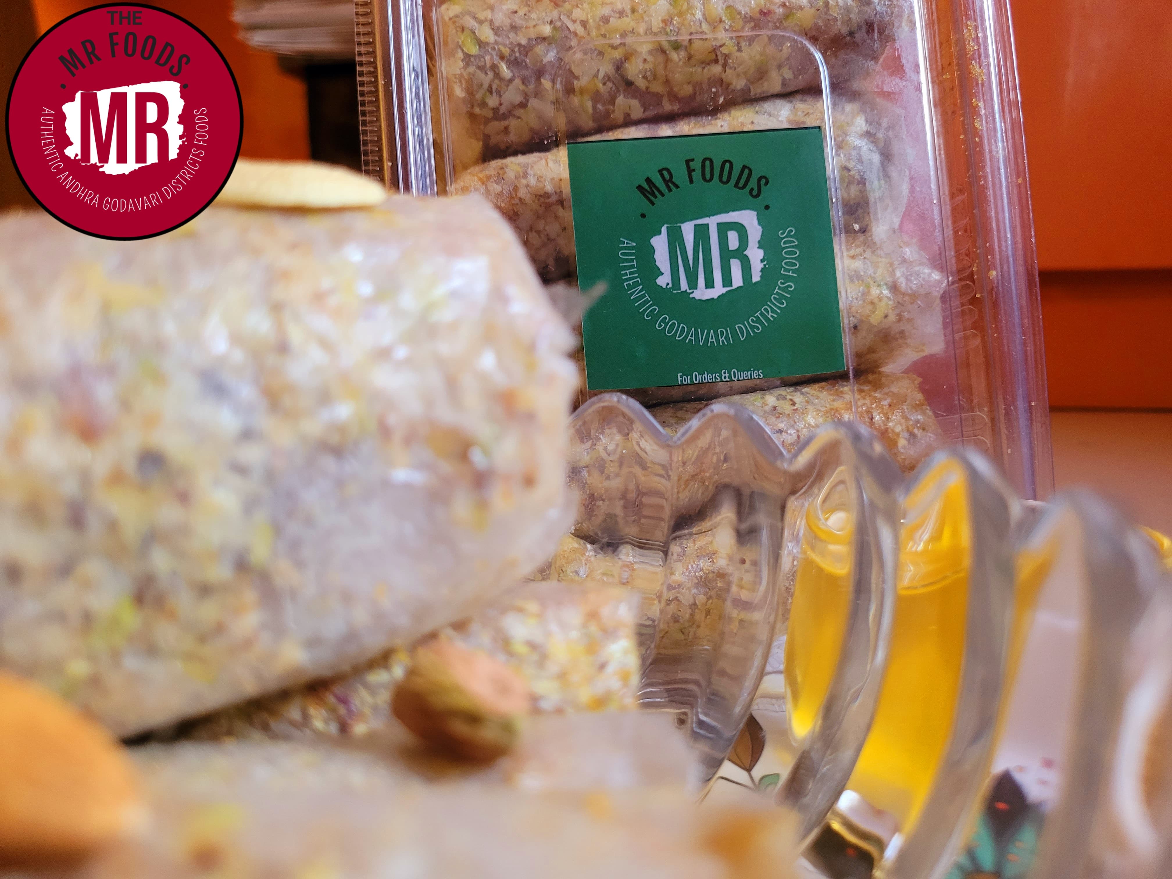 Dry fruit Bellam Putharekulu (Kaju, Pista, Badam & Ghee)