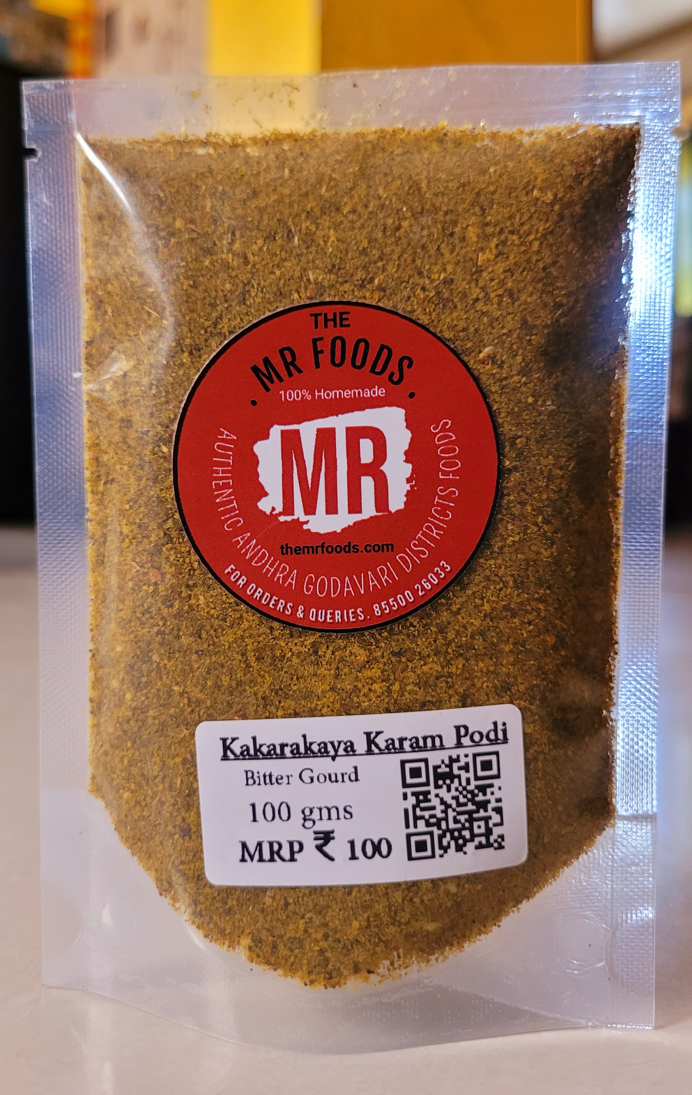 Kakarakaya Karam Podi (Bitter Gourd)