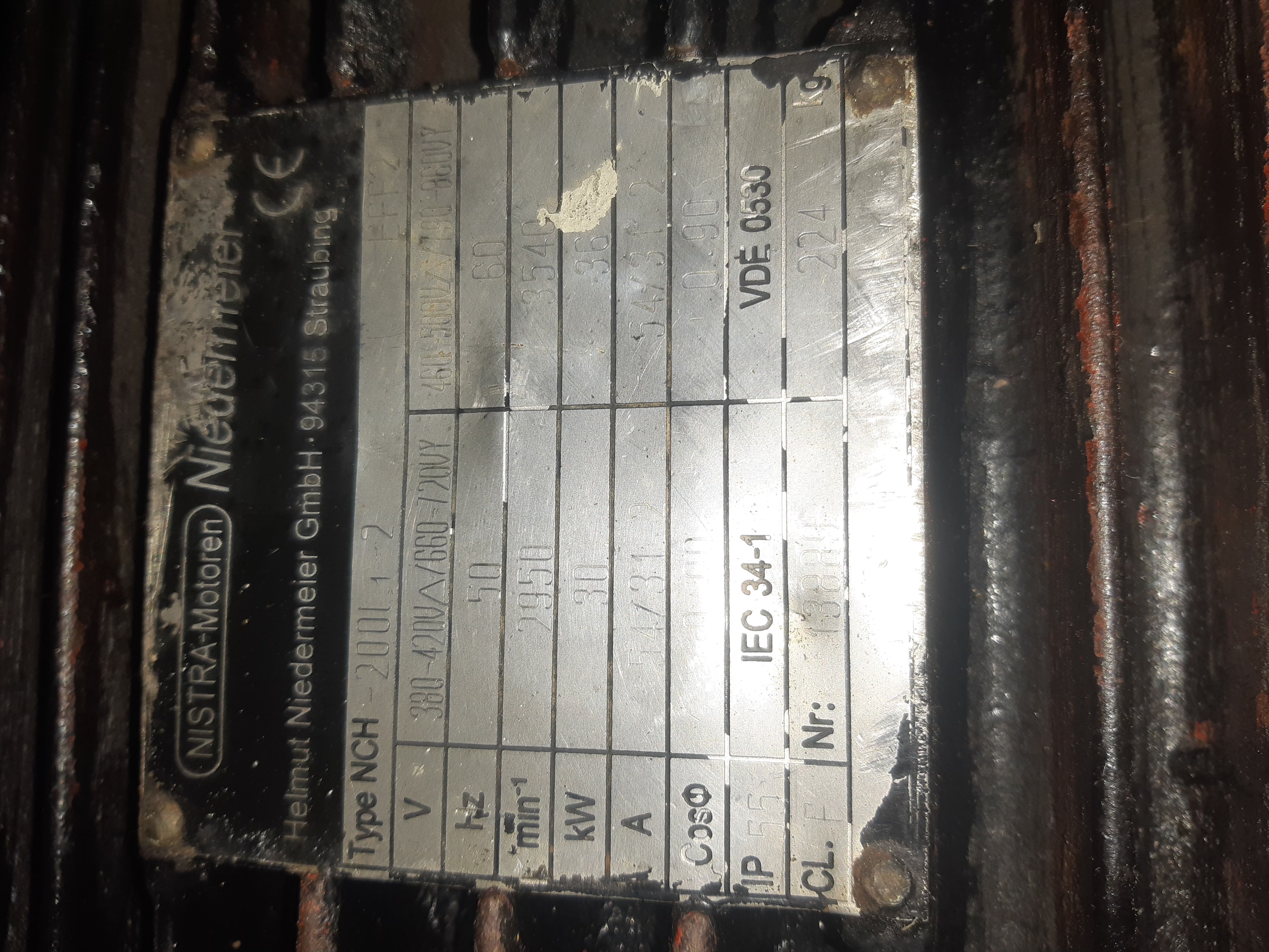 Used Renner RS30 Air Compressor (2005) – 10 Bar, 4010 L/min, 6-Month Warranty