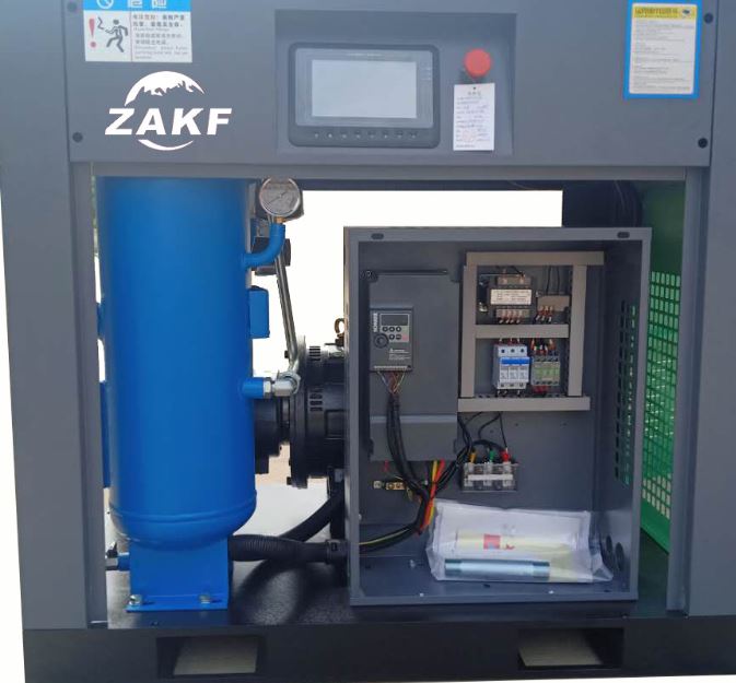 15kW Chinese Screw Air Compressor (ZA-20) – 10 Bar, 78 CFM