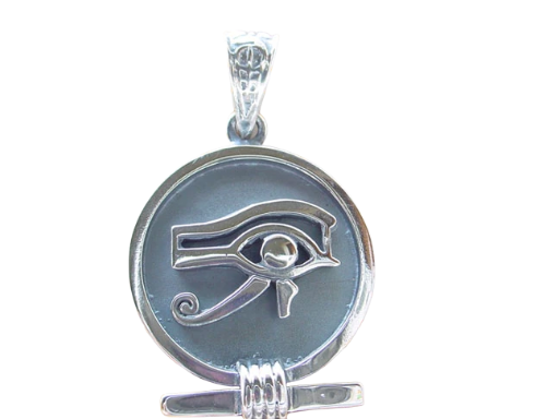 Egyptian Pendant Eye of Horus Silver
