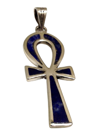 Egyptian Ankh Pendant Silver