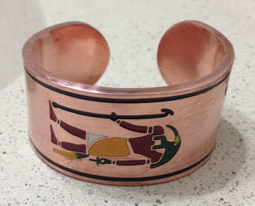Bracelets # P117811 | Cleopatra Jewelry Cartouche | Silver or Gold 18K