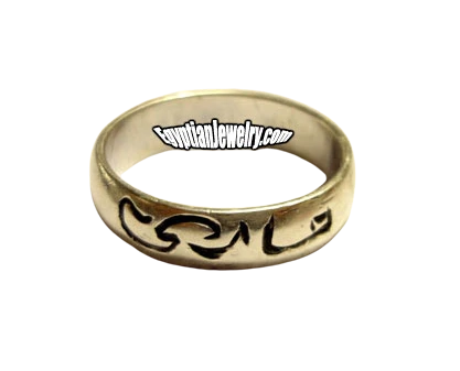 Timeless Jewelry Egyptian Arabic Rings Silver- or Gold-Plated Rings /# RA-18K