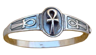Ankh Cuff Bracelet - Egyptian Jewelry .Com