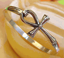 Ankh Key Bracelet - Egyptian Jewelry .Com