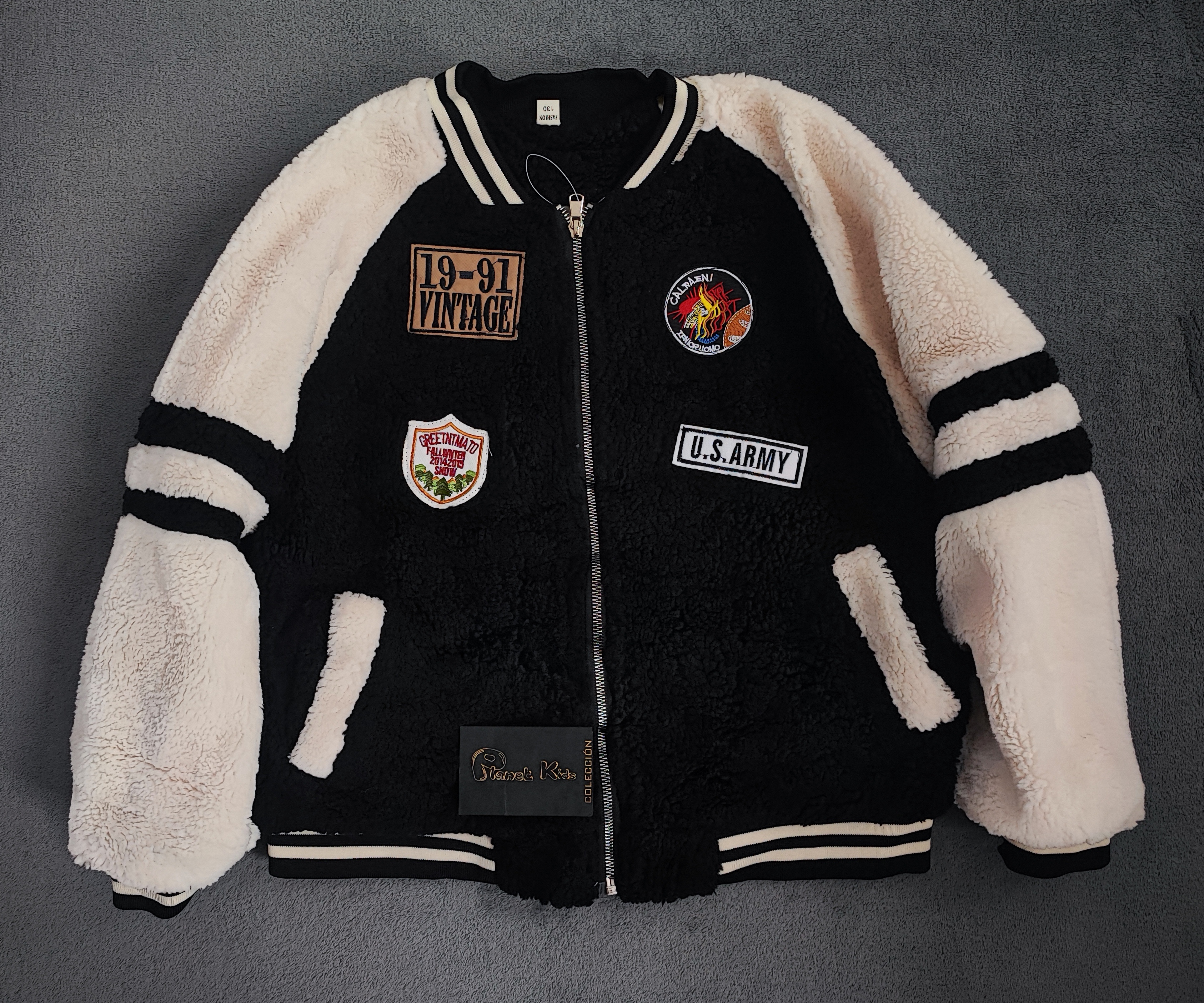 Chaqueta piloto vintage