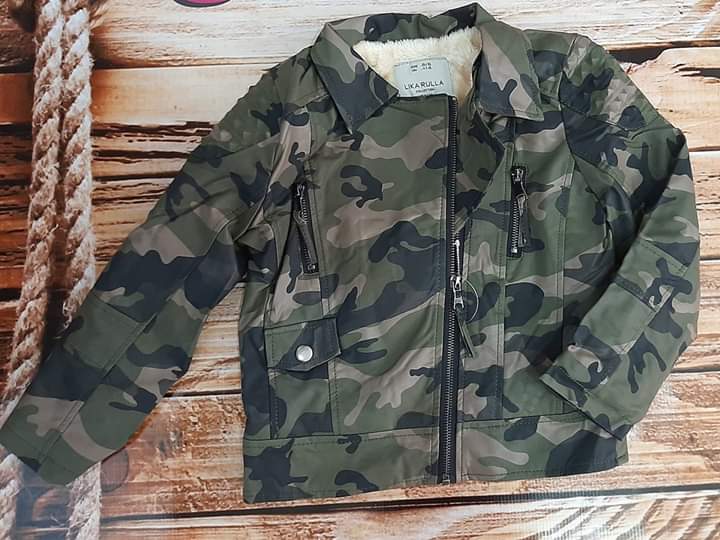 Chaqueta de Militar cuerina para niño