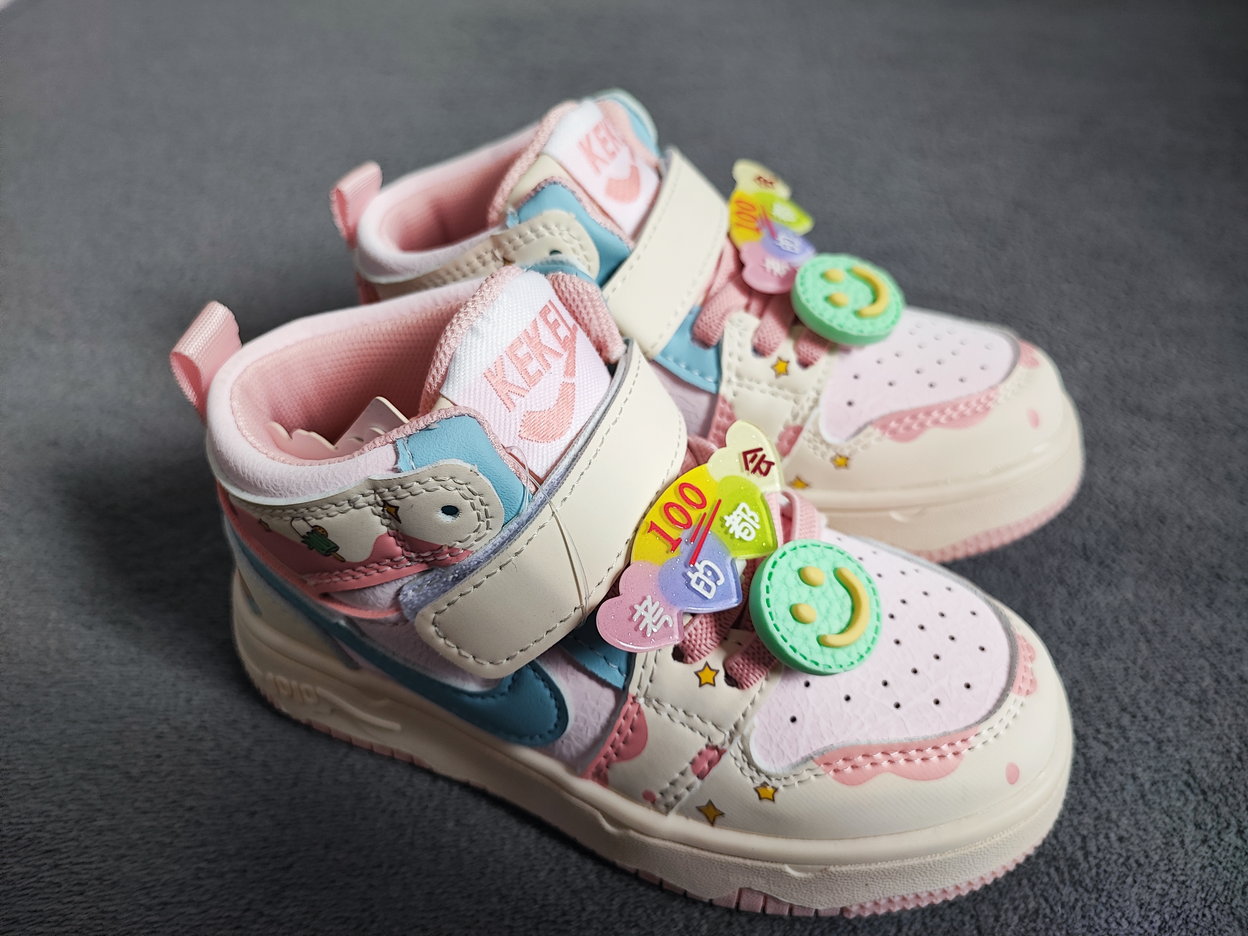 Zapatillas Helado rosa deportivas infantiles