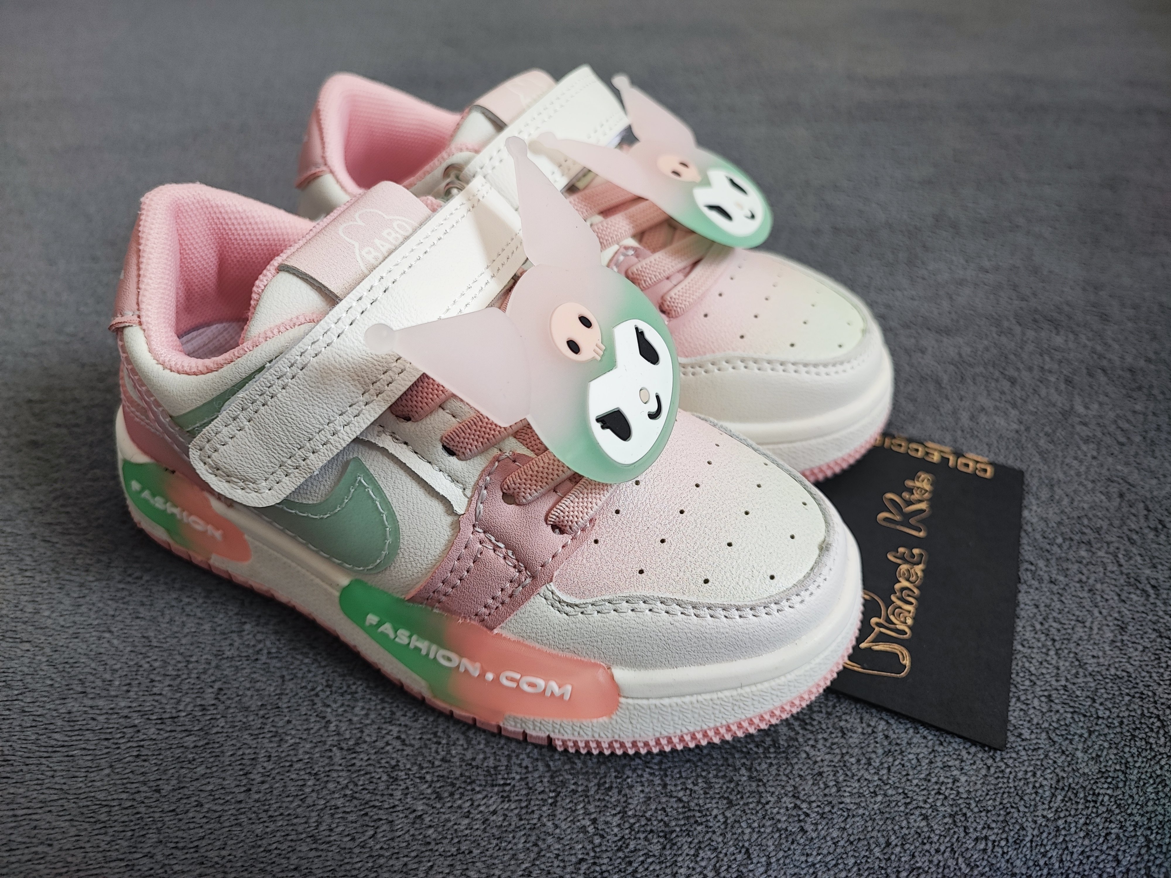 Zapatillas Melody rosa  para niñas