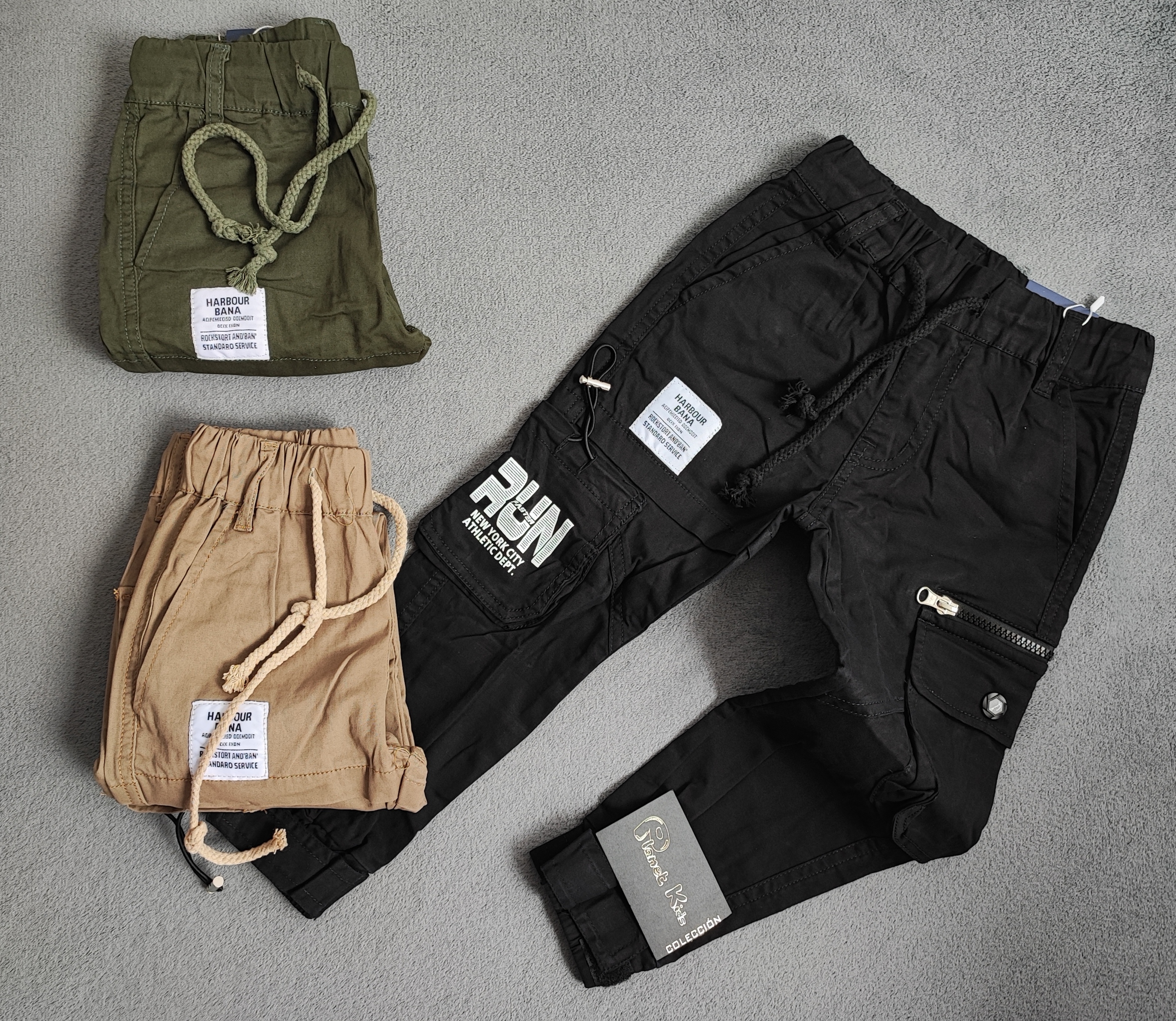 Cargo RUN de pantalones para niños