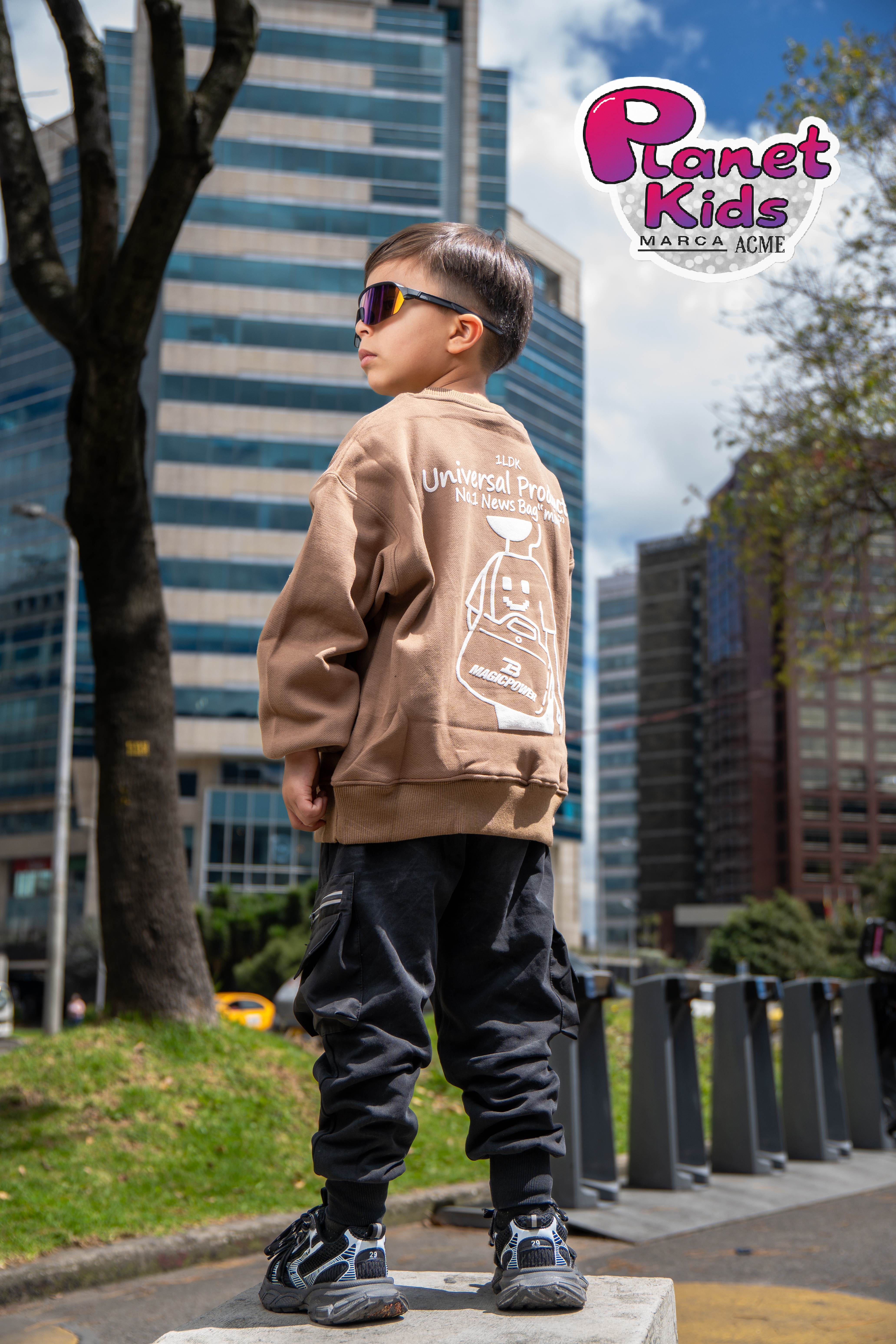 Sudadera infantil COFFEE  Planet Kids