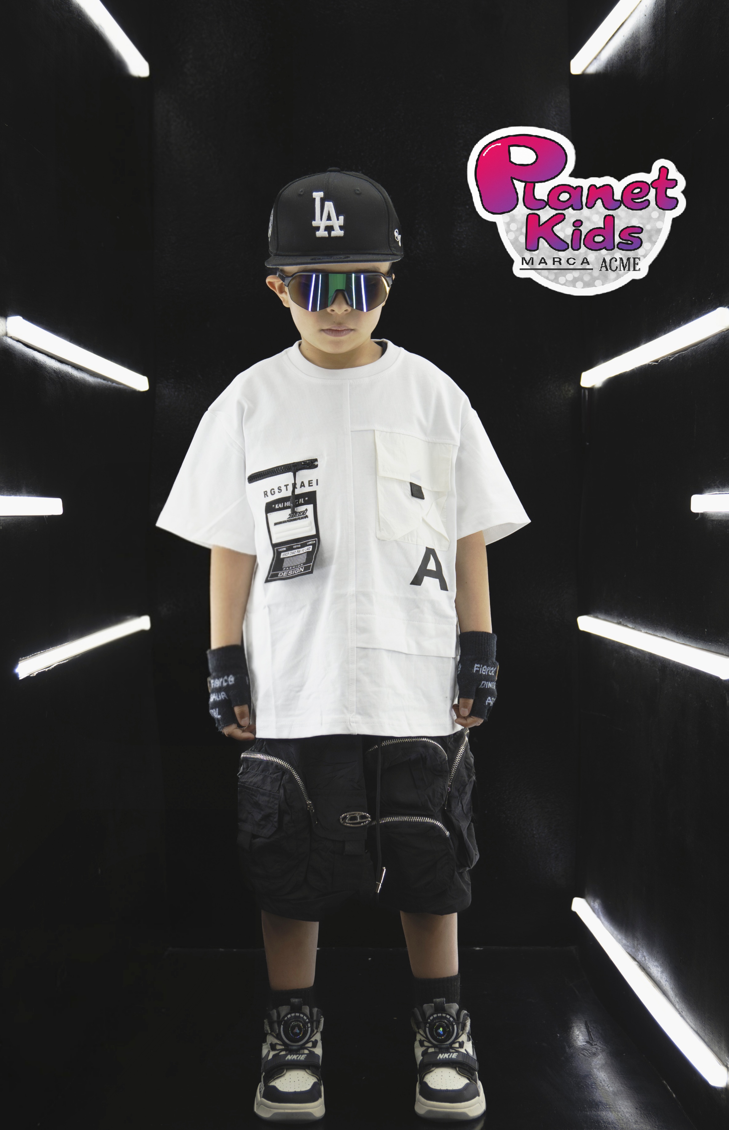 Conjunto D Oversize  urbano Bermuda y Camiseta