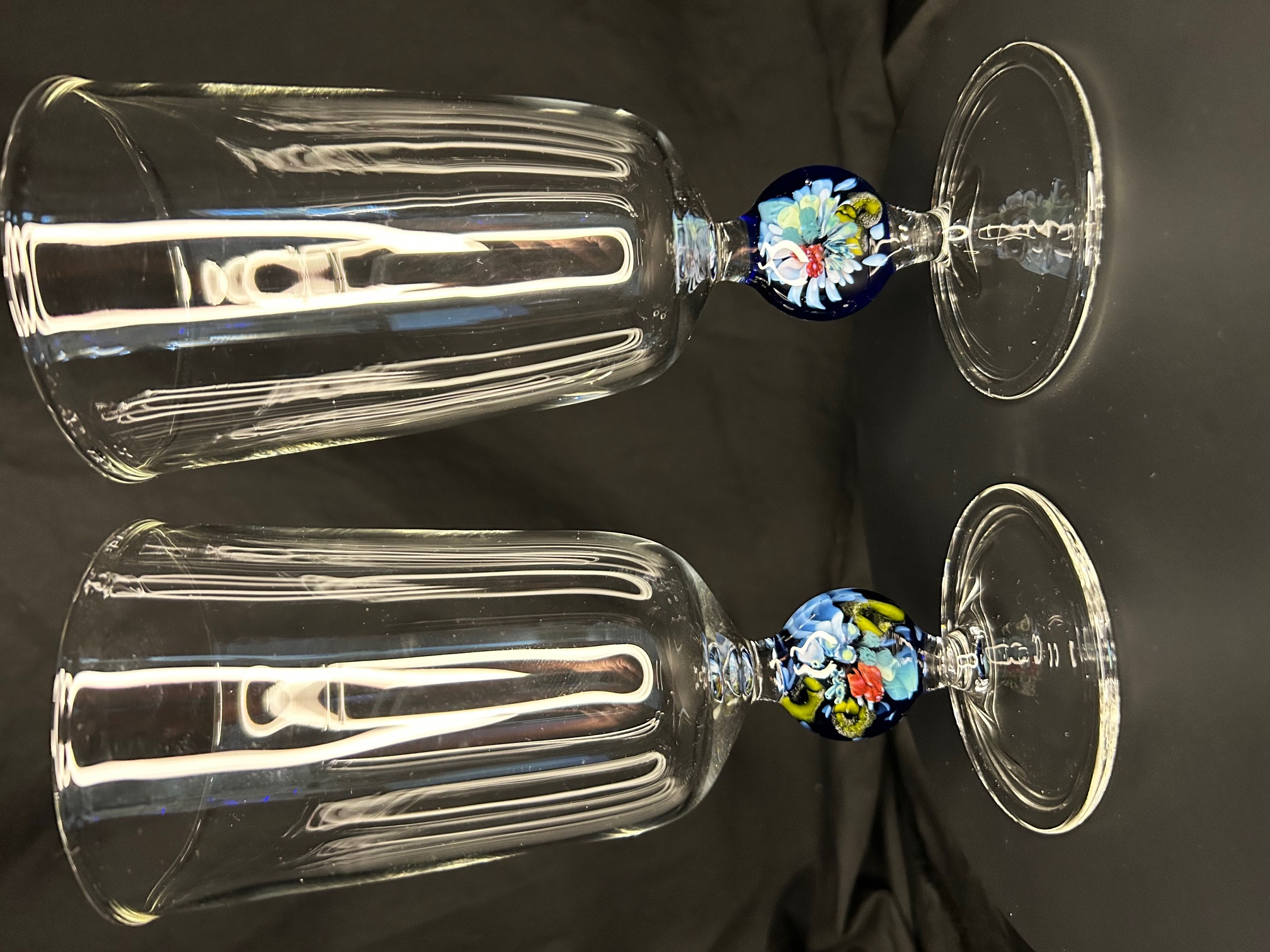 Elegant Handcrafted Wine Glasses