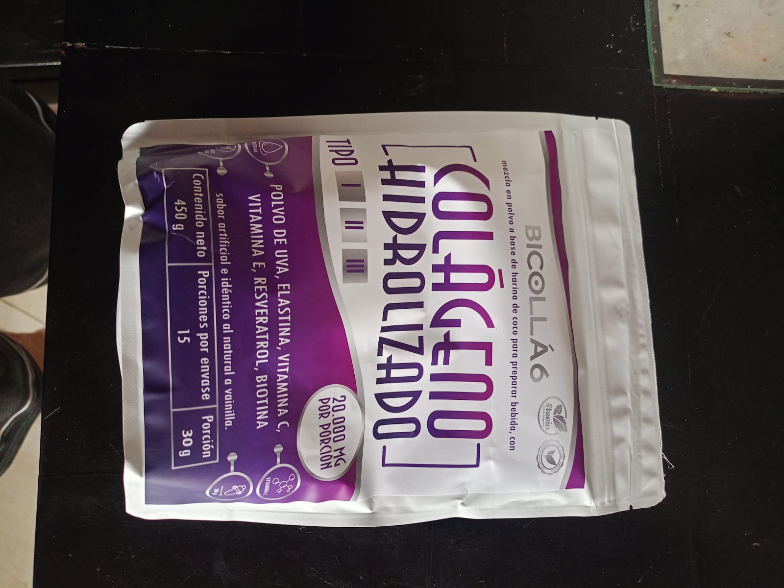 COLAGENO EN POLVO TIPO 1,2 Y 3