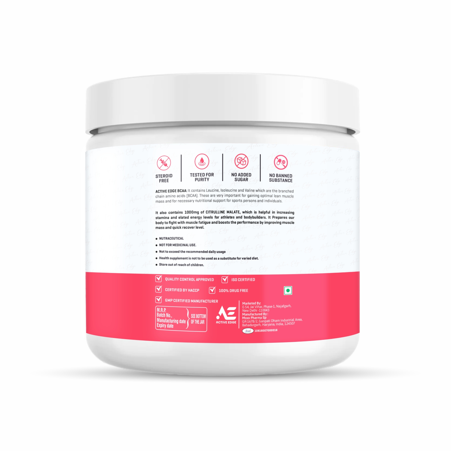 Active Edge  BCAA Supplement