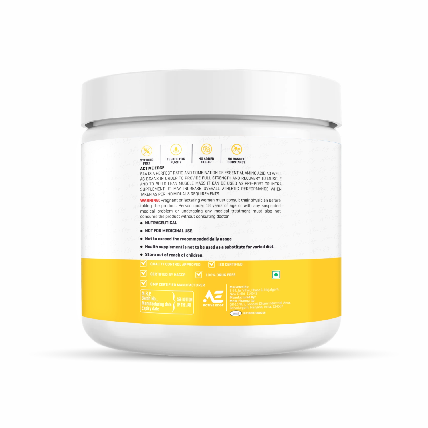 Active EAA Essential Amino Acids