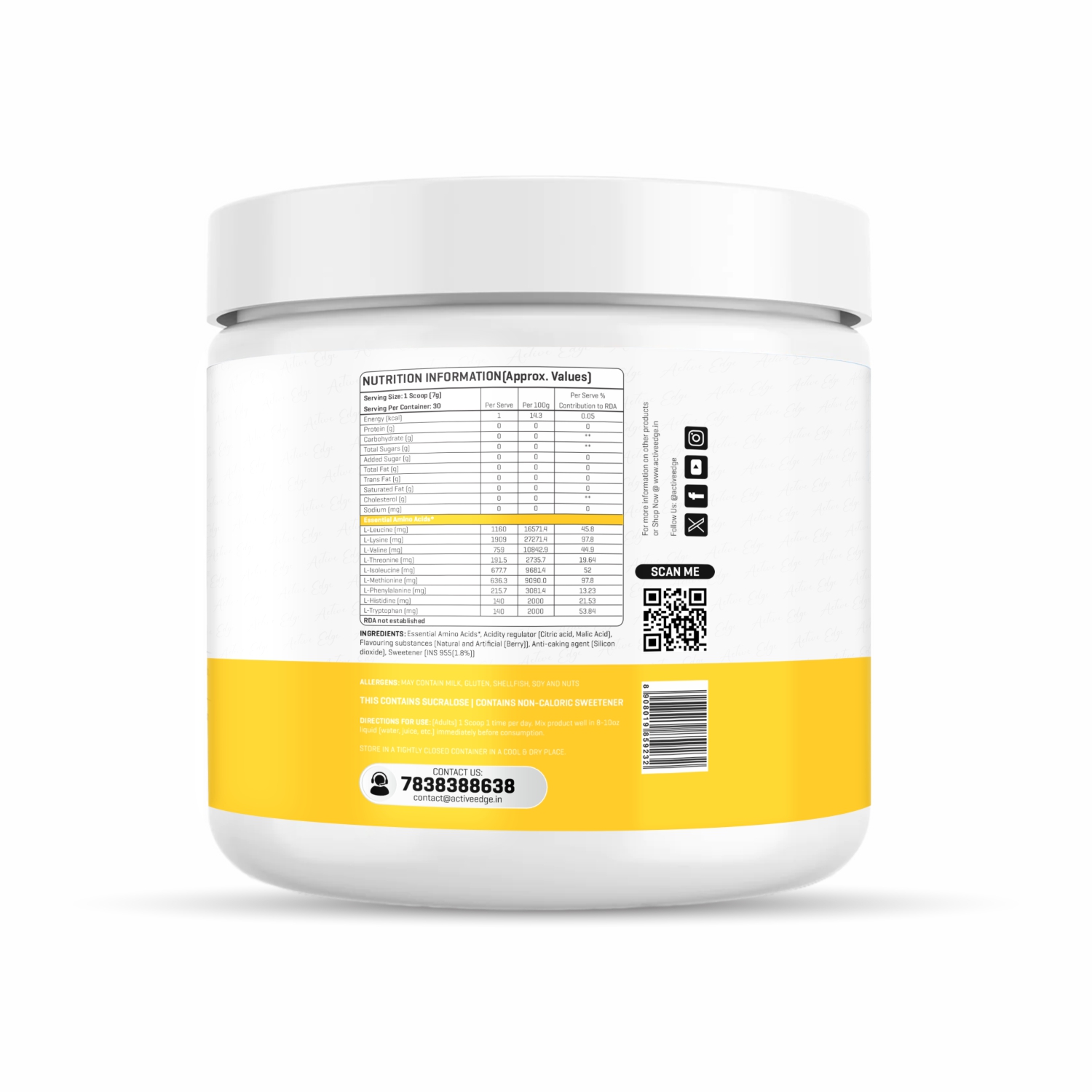 Active EAA Essential Amino Acids