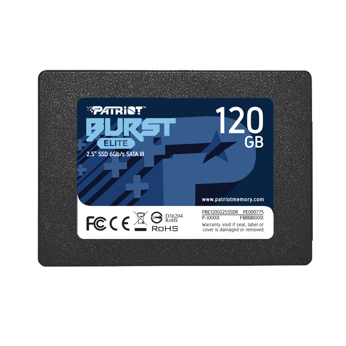 SSD 240 GB Patriot Burst Elite Leitura: 450MB/s Gravação: 320MB/s