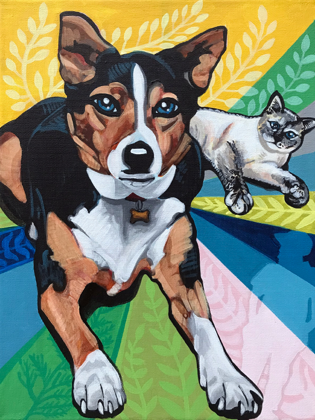 2 + Pet Portrait