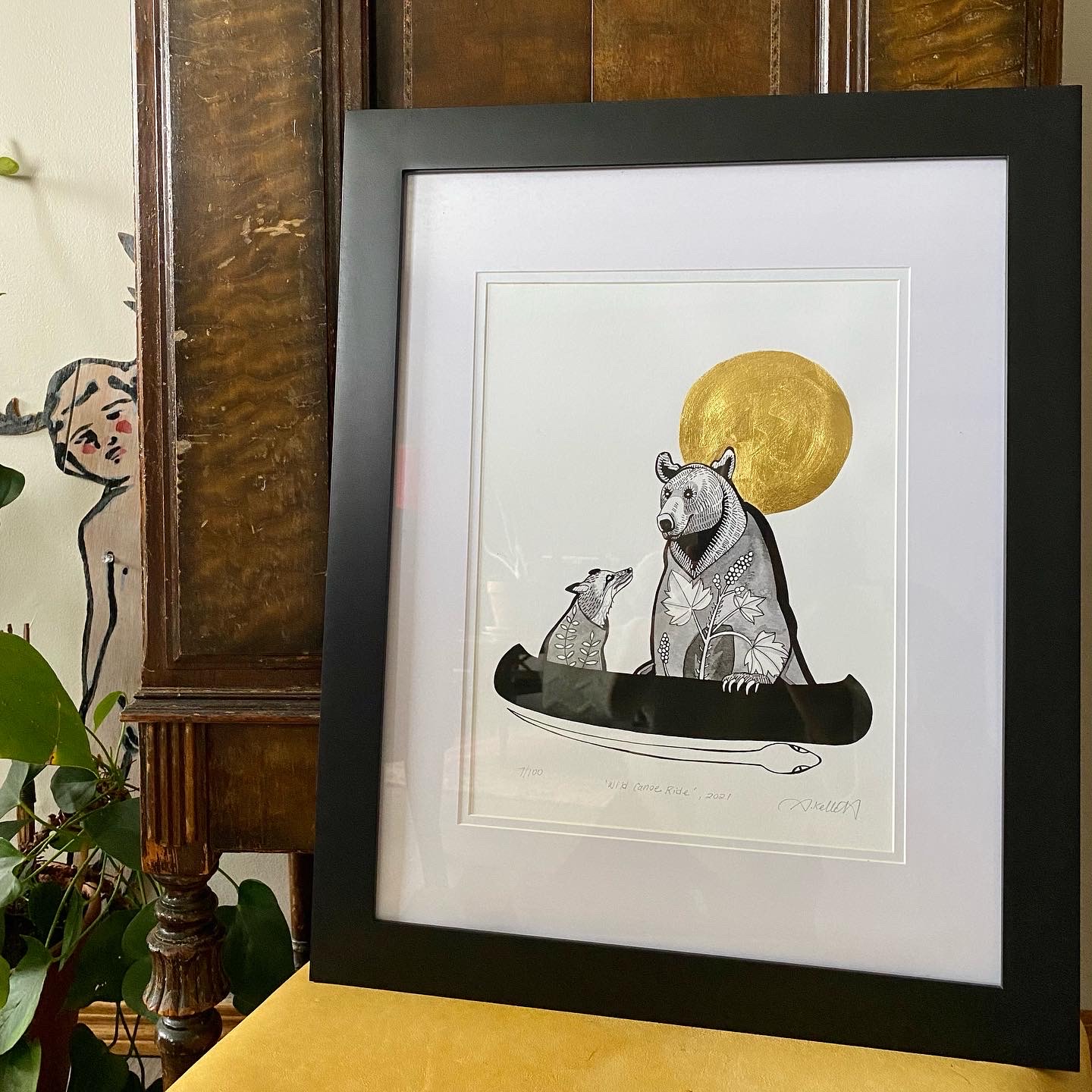 'Wild Canoe Ride' LIMITED EDITION Art Print