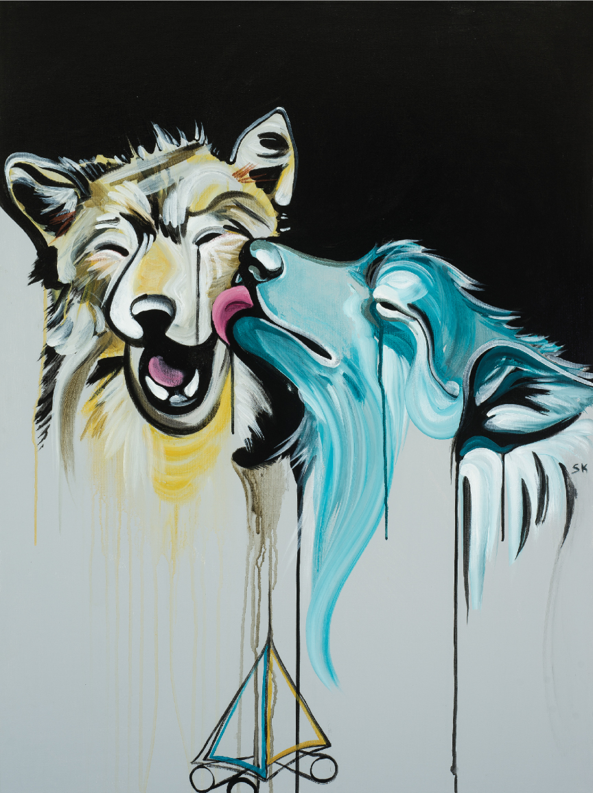 Wolves - Art Print
