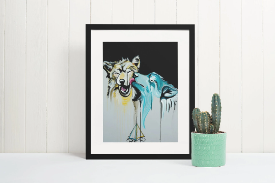 Wolves - Art Print