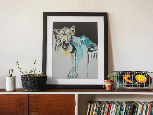 Wolves - Art Print