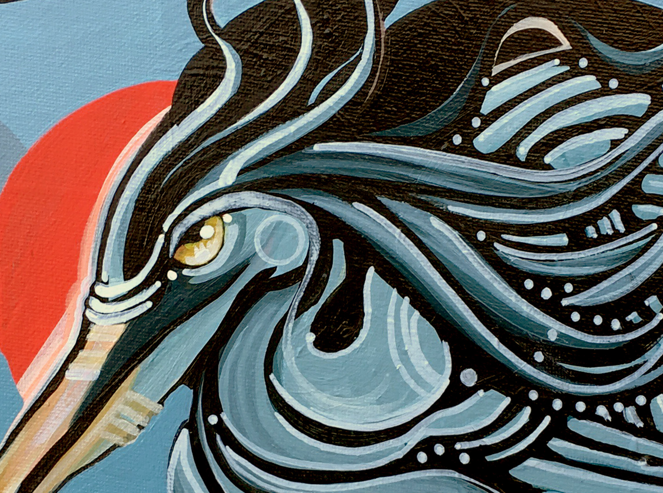 Blue Heron - Art Print
