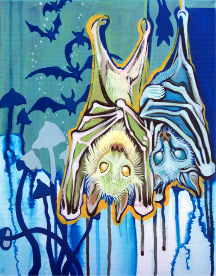 We Can't Stop Here, It's Bat Country - Art Print