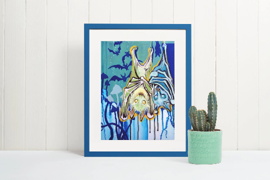 We Can't Stop Here, It's Bat Country - Art Print