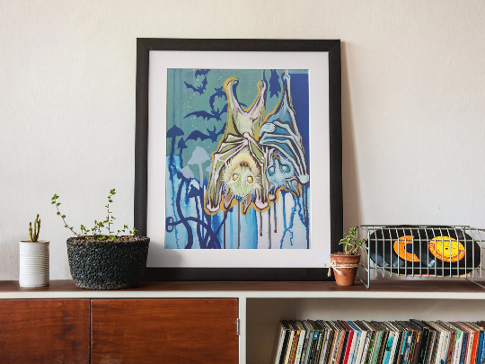 We Can't Stop Here, It's Bat Country - Art Print