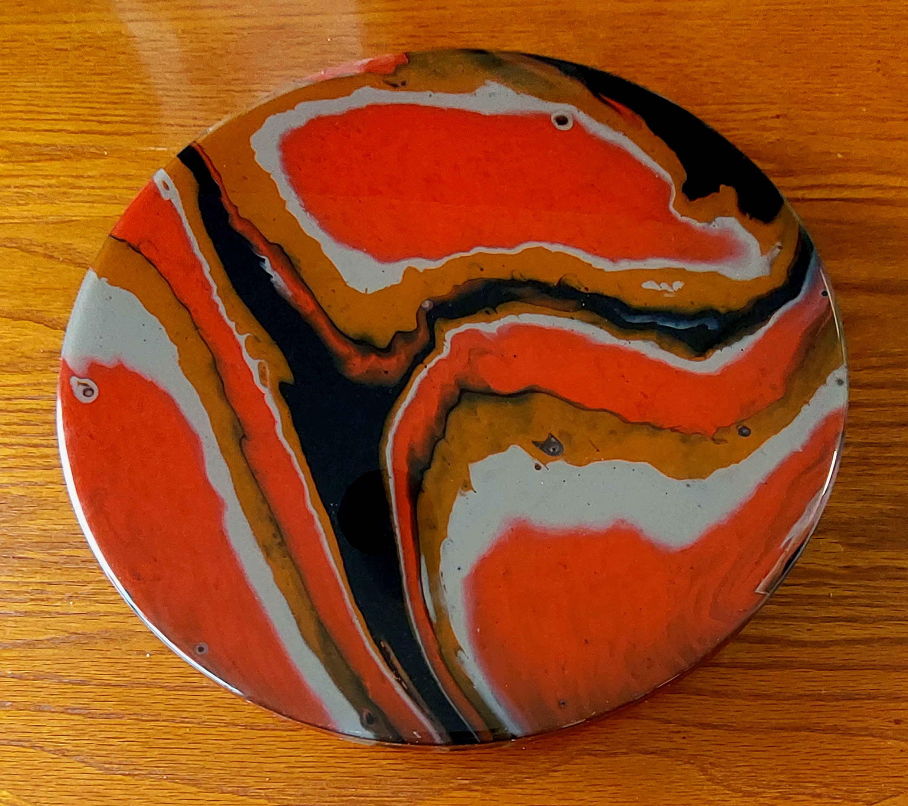 #78 - Lazy Susan - Abstract - 12"