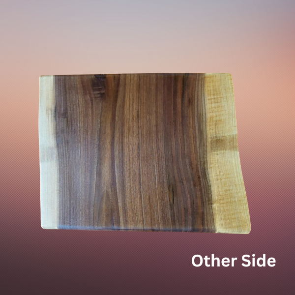 #372 - Charcuterie Board - Black Walnut 
