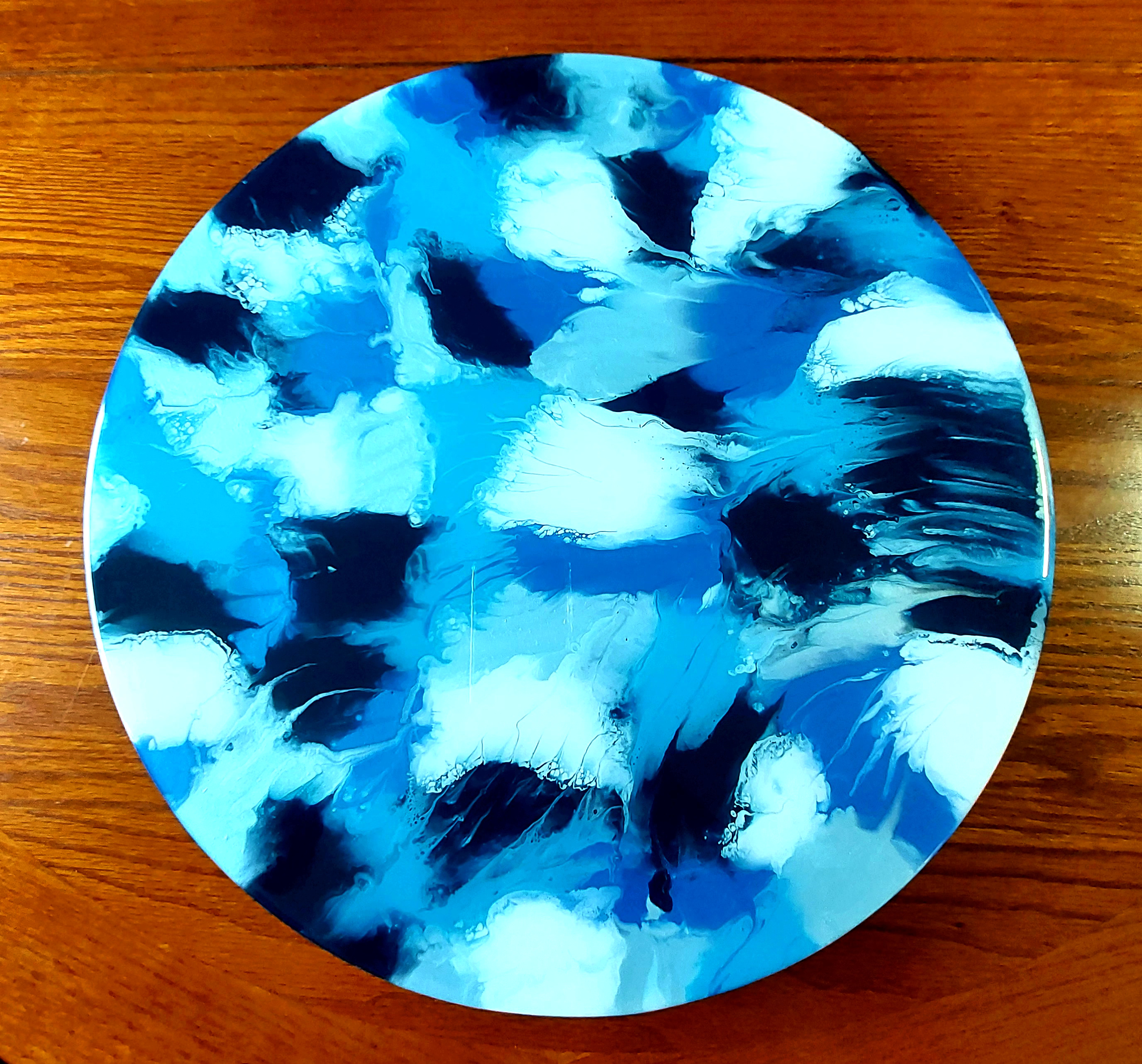 #89 - Lazy Susan - Abstract - 15"