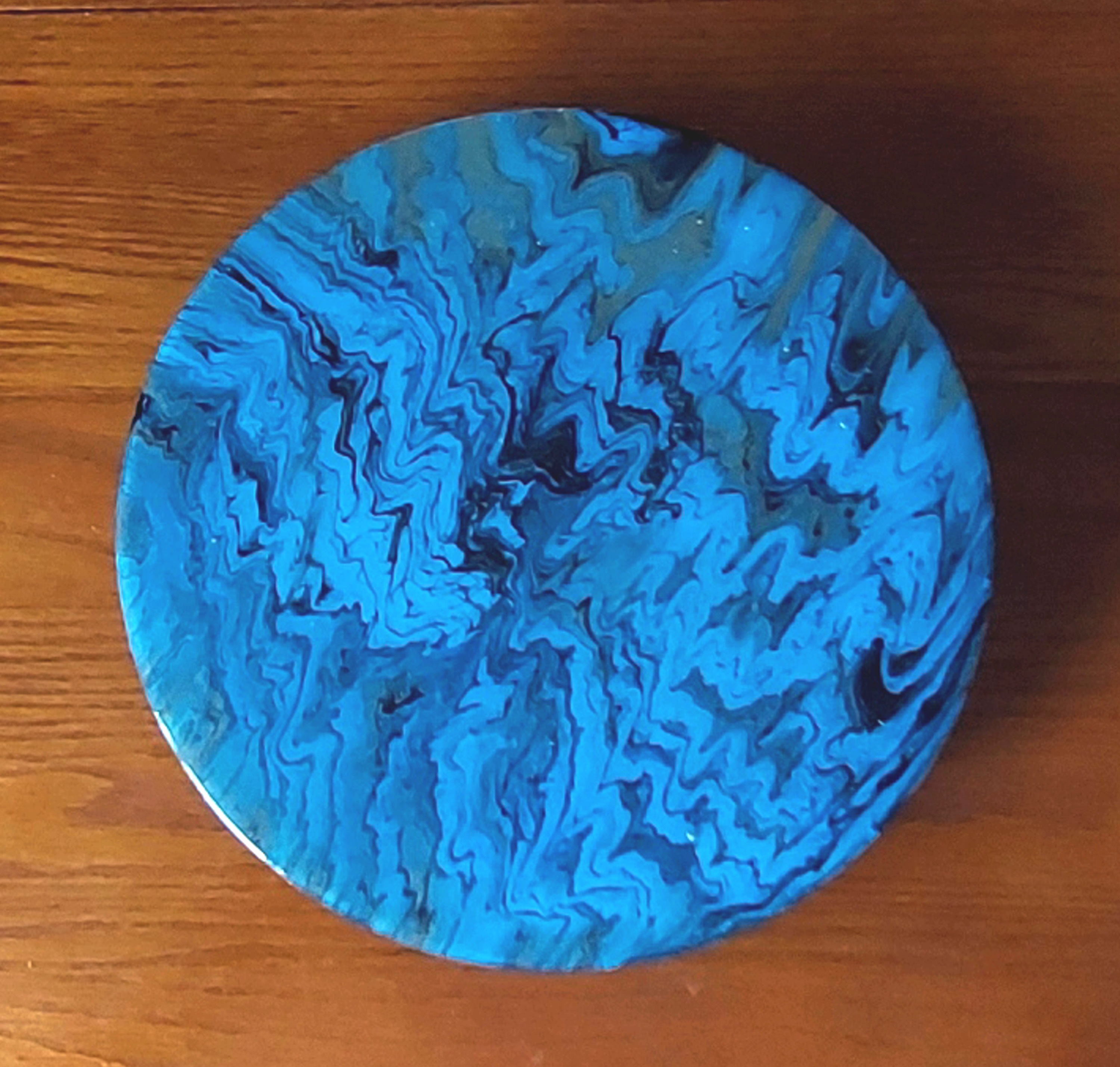 #221 - Lazy Susan - Abstract  12"