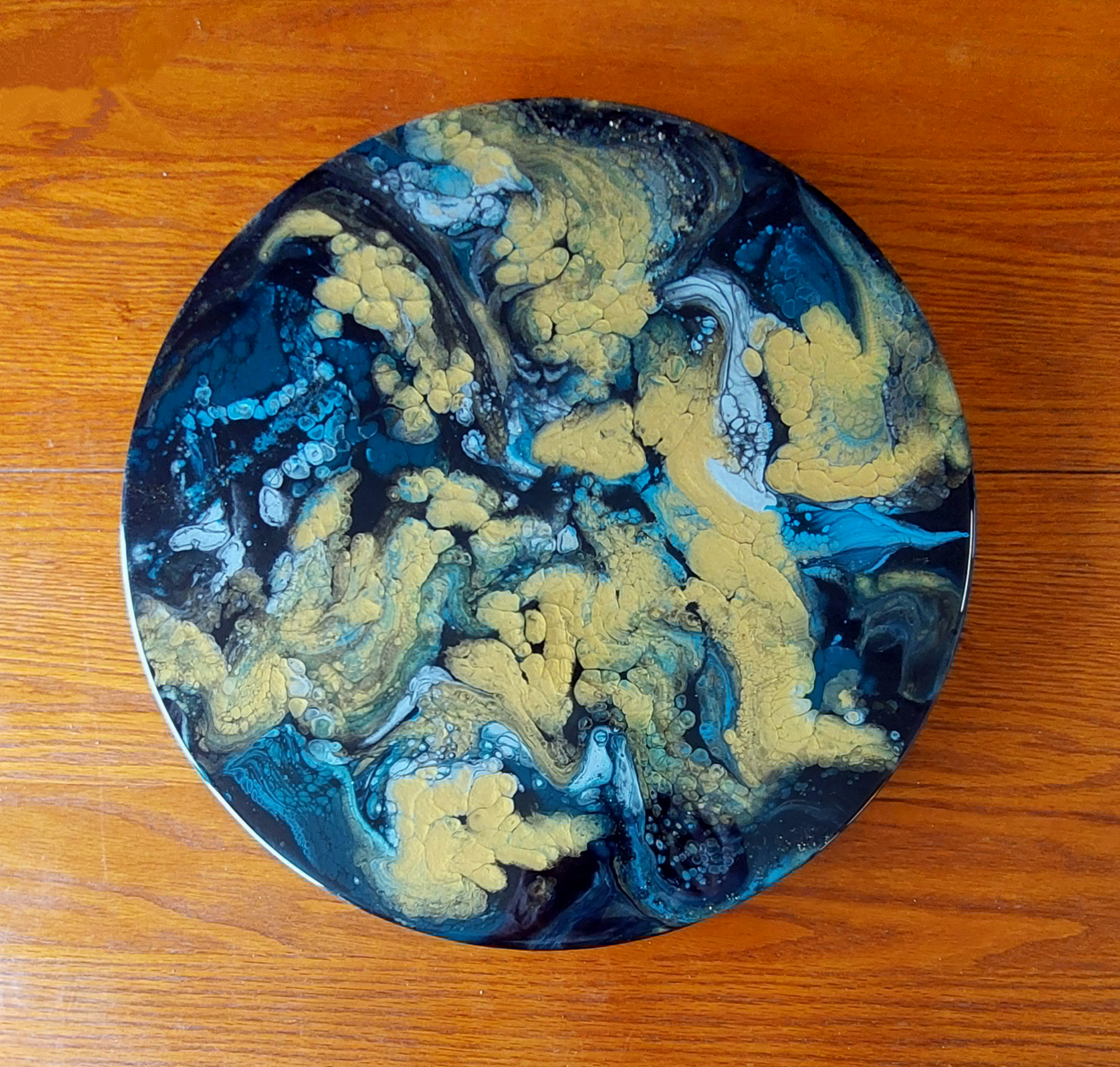 #419 - Lazy Susan - Abstract - 15"