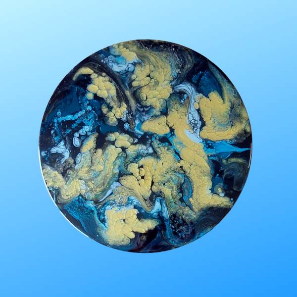 #419 - Lazy Susan - Abstract - 15"