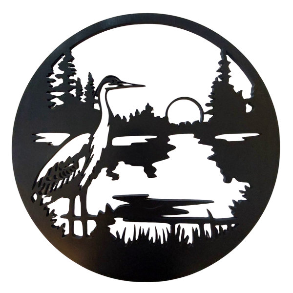 Heron on the Lake