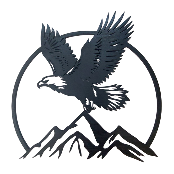 Eagle on Mountains
