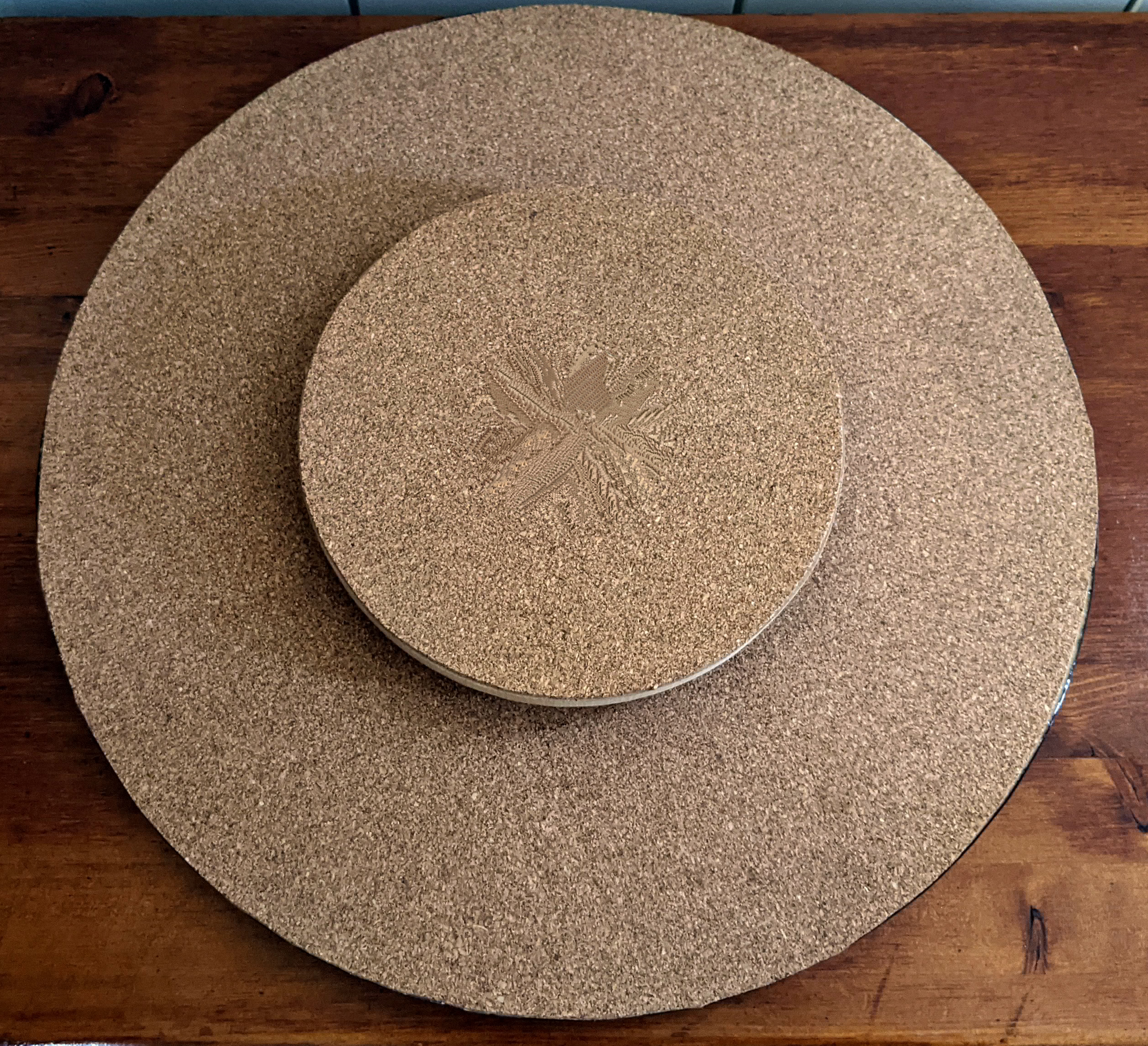 #502 - Lazy Susan - Abstract - 15"